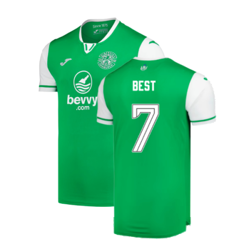 2024-2025 Hibernian Home Shirt (Best 7)