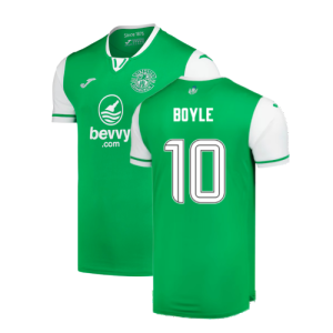 2024-2025 Hibernian Home Shirt (Boyle 10)