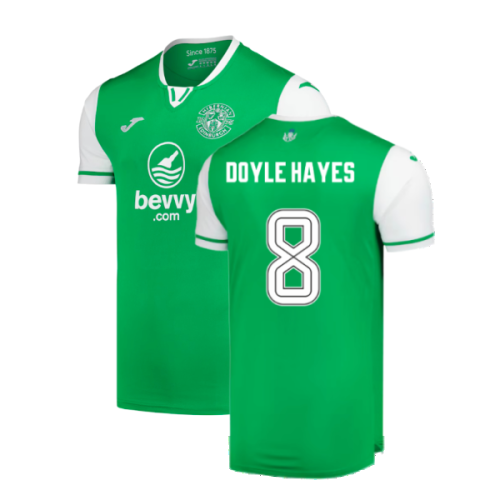 2024-2025 Hibernian Home Shirt (Doyle Hayes 8)