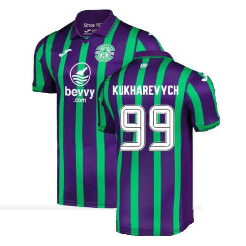 2024-2025 Hibernian Third Shirt (Kukharevych 99)