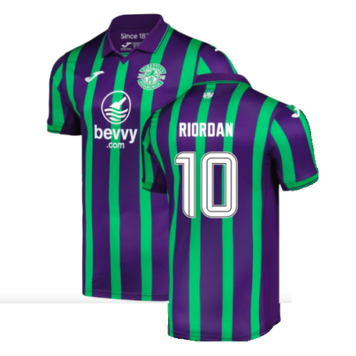 2024-2025 Hibernian Third Shirt (Riordan 10)