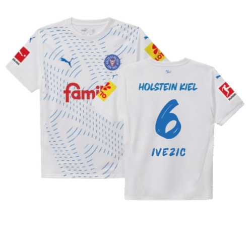 2024-2025 Holstein Kiel Away Shirt (Ivezic 6)