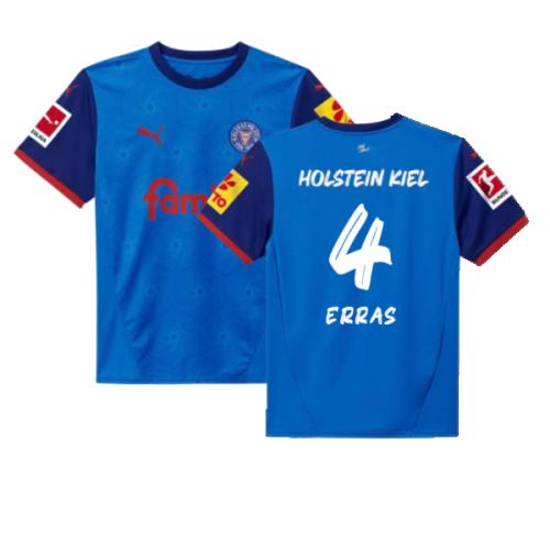 2024-2025 Holsten Kiel Home Shirt (Erras 4)