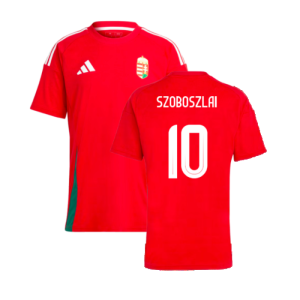 2024-2025 Hungary Home FAN Shirt (SZOBOSZLAI 10)