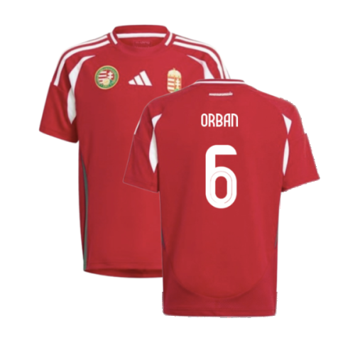 2024-2025 Hungary Home Shirt (Kids) (ORBAN 6)