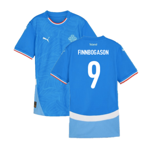 2024-2025 Iceland Home Shirt (Ladies) (Finnbogason 9)