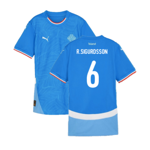 2024-2025 Iceland Home Shirt (Ladies) (R.Sigurdsson 6)