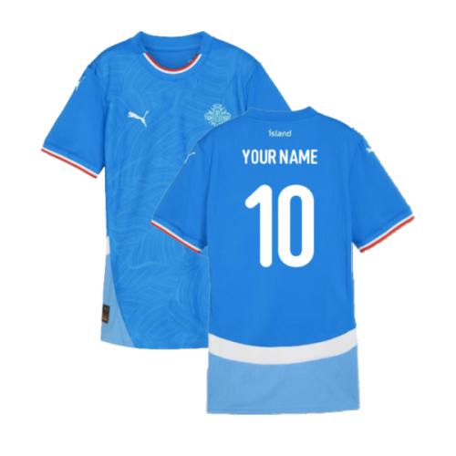 2024-2025 Iceland Home Shirt (Ladies) (Your Name)