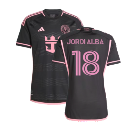 2024-2025 Inter Miami Authentic Away Shirt (Jordi Alba 18)