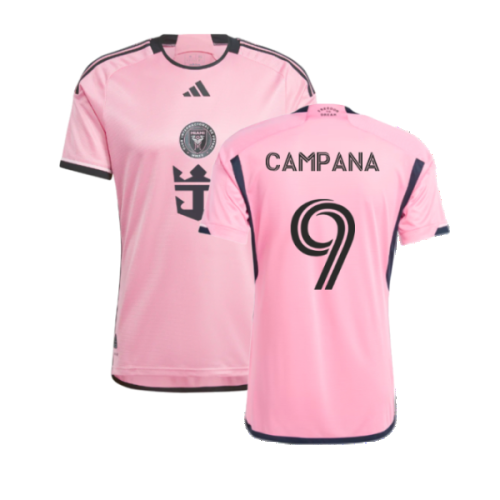 2024-2025 Inter Miami Authentic Home Shirt (Campana 9)