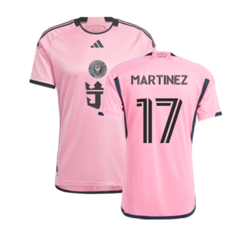 2024-2025 Inter Miami Authentic Home Shirt (Martinez 17)