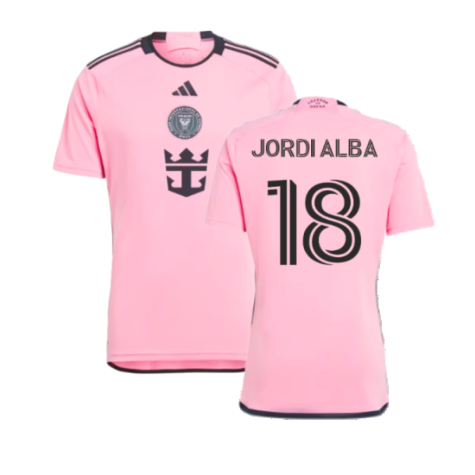 2024-2025 Inter Miami Home Shirt (Jordi Alba 18)