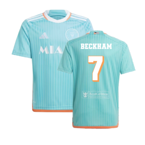 2024-2025 Inter Miami Third Shirt (Kids) (Beckham 7)