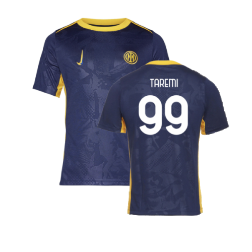 2024-2025 Inter Milan Academy Third Pre-Match Shirt (Navy) (Taremi 99)