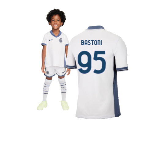 2024-2025 Inter Milan Away Mini Kit (Bastoni 95)