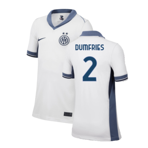 2024-2025 Inter Milan Away Shirt (Kids) (Dumfries 2)