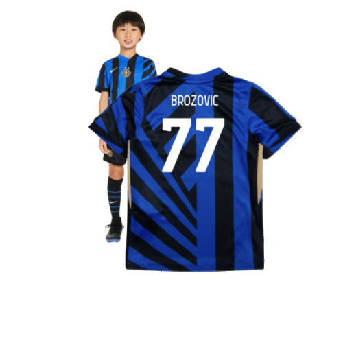 2024-2025 Inter Milan Home Mini Kit (Brozovic 77)