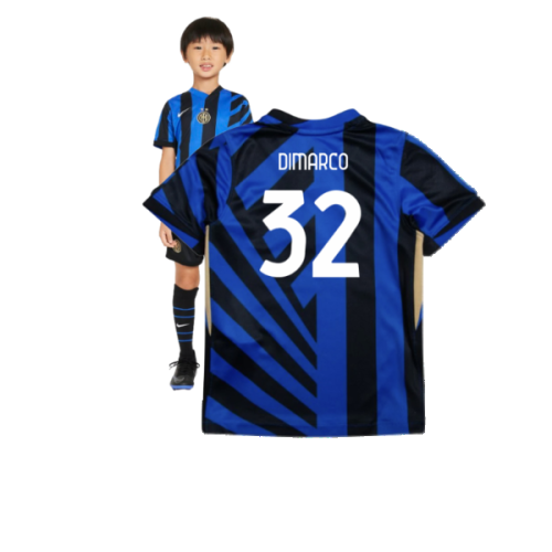 2024-2025 Inter Milan Home Mini Kit (Dimarco 32)