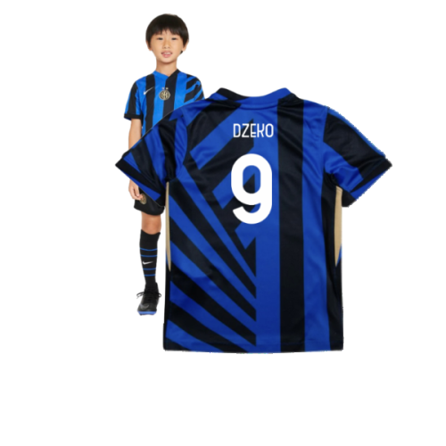 2024-2025 Inter Milan Home Mini Kit (Dzeko 9)