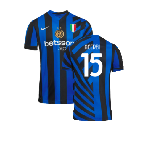 2024-2025 Inter Milan Home Shirt (Acerbi 15)