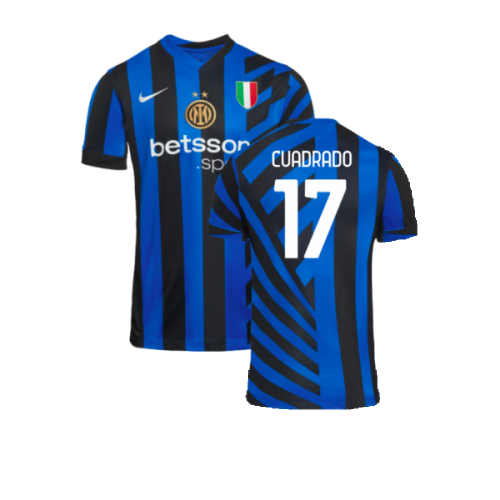 2024-2025 Inter Milan Home Shirt (Cuadrado 17)