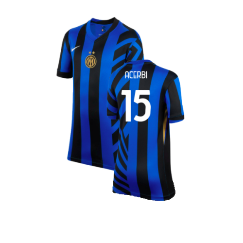 2024-2025 Inter Milan Home Shirt (Kids) (Acerbi 15)