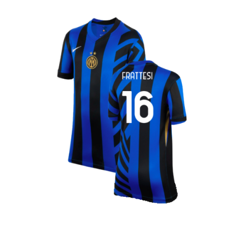 2024-2025 Inter Milan Home Shirt (Kids) (Frattesi 16)