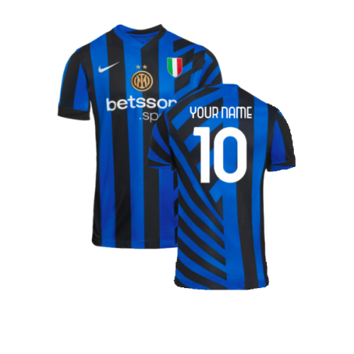 2024-2025 Inter Milan Home Shirt (Your Name)