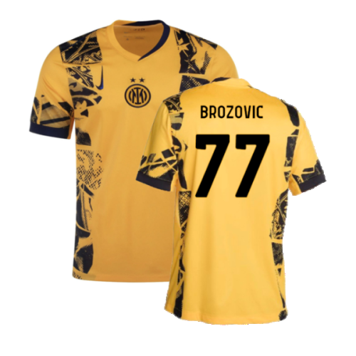 2024-2025 Inter Milan Third Shirt (Brozovic 77)