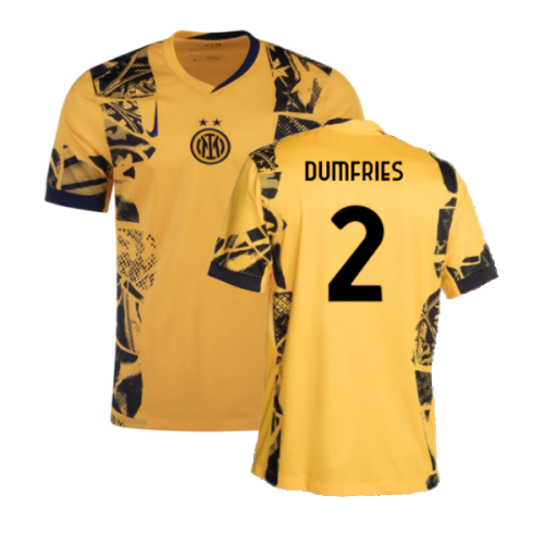 2024-2025 Inter Milan Third Shirt (Dumfries 2)