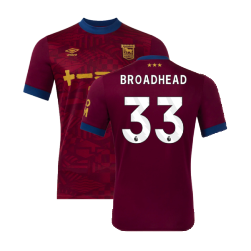 2024-2025 Ipswich Away Shirt (Broadhead 33)