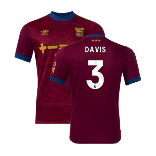 2024-2025 Ipswich Away Shirt (Davis 3)