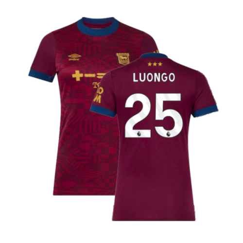 2024-2025 Ipswich Away Shirt (Womens) (Luongo 25)