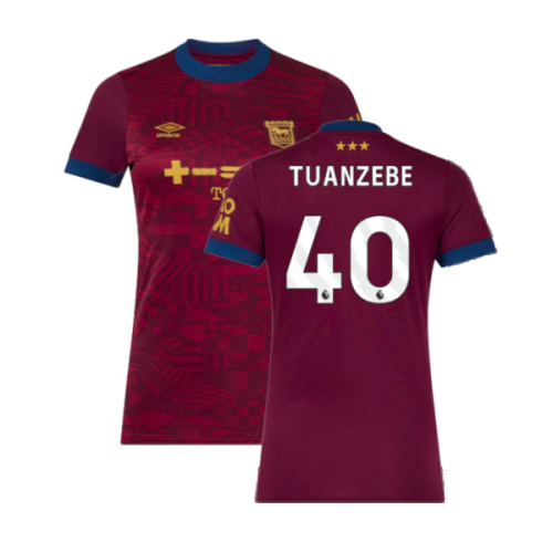 2024-2025 Ipswich Away Shirt (Womens) (Tuanzebe 40)