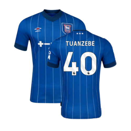 2024-2025 Ipswich Home Shirt (Kids) (Tuanzebe 40)