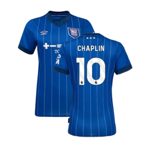 2024-2025 Ipswich Home Shirt (Womens) (Chaplin 10)