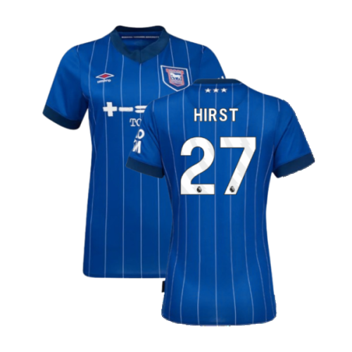 2024-2025 Ipswich Home Shirt (Womens) (Hirst 27)