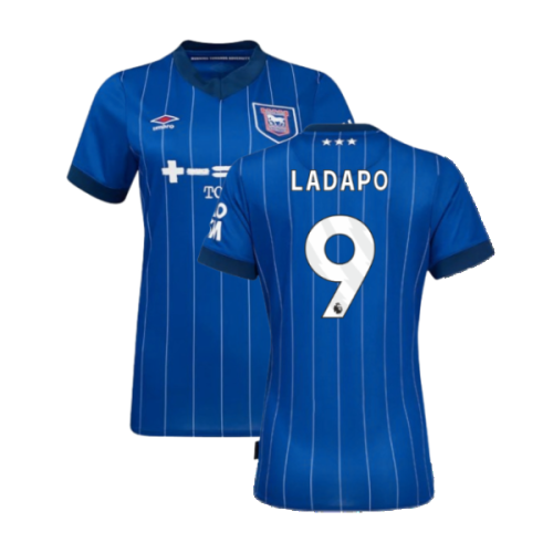 2024-2025 Ipswich Home Shirt (Womens) (Ladapo 9)