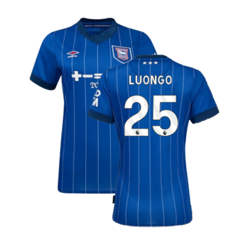 2024-2025 Ipswich Home Shirt (Womens) (Luongo 25)