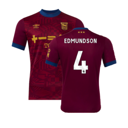 2024-2025 Ipswich Town Away Shirt (Kids) (Edmundson 4)