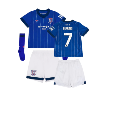 2024-2025 Ipswich Town Home Mini Kit (Burns 7)