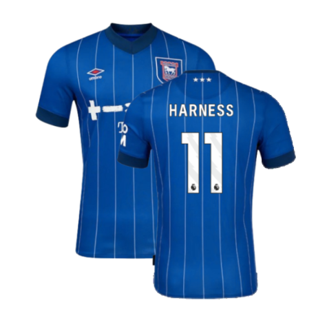 2024-2025 Ipswich Town Home Shirt (Harness 11)