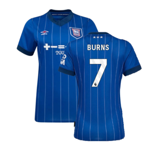 2024-2025 Ipswich Town Home Shirt (Womens) (Burns 7)