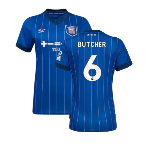 2024-2025 Ipswich Town Home Shirt (Womens) (Butcher 6)