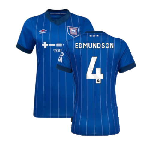 2024-2025 Ipswich Town Home Shirt (Womens) (Edmundson 4)