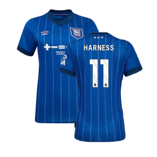 2024-2025 Ipswich Town Home Shirt (Womens) (Harness 11)