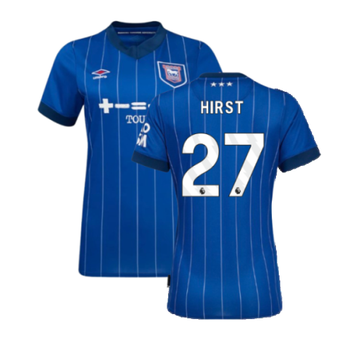 2024-2025 Ipswich Town Home Shirt (Womens) (Hirst 27)