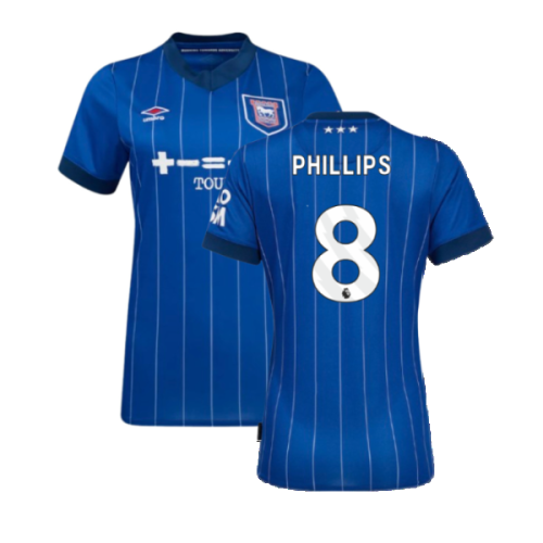 2024-2025 Ipswich Town Home Shirt (Womens) (Phillips 8)