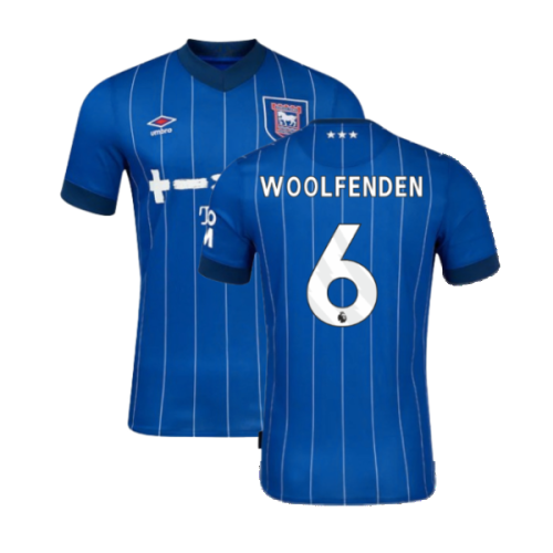 2024-2025 Ipswich Town Home Shirt (Woolfenden 6)