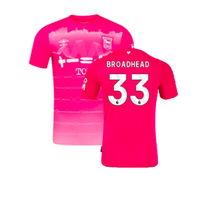 2024-2025 Ipswich Town Third Shirt (Broadhead 33) 2024-2025 Ipswich Town Third Shirt (Broadhead 33)